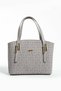 Women's Gray New Season Large Size 5 Compartment Hand and Shoulder Bag 26x20cm TR3040 - 2