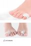 Silicone Roller Foot Little Finger Protector Bone Corrector Hallux Valgus Flip-Flop S 2 Pieces - 6