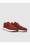 Knitwear Lace-Up Orange Men's Sports Shoes - 2