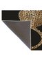 Black Beige Themed Noble Leopard Patterned Creative Modern Decorative Carpet 3584 - 5