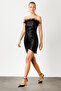 Sprayless Sequin Evening Dress - 2