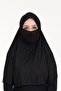 عمامة جاهزة مع حجاب، شال عملي، غطاء صلاة Hijab