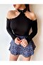 Women's Diver Fabric Mini Shorts Skirt (Coloured) - 4