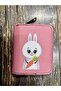 Rabbit Patterned Ethnic Authentic Patterned Compartmented Useful Wallet