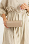Nude Mini Size Evening Dress Bag Portfolio Bag Clutch Bag - 3