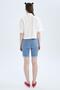 Regular Waist Cuffed Jeans Shorts X3027az22sm - 6