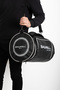 Faux Leather Sports Bag with Shoes - 3
