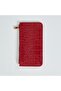 Miami Zippered Women's Red Card Holder Wallet - 3