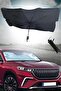 Car Windshield Sunshade Foldable Sunshade Umbrella Windshield Canopy Large Size 80 Cm X 135 Cm - 3