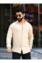 AYROBIN TEXTURED OWERSIZE LINEN SHIRT - 4