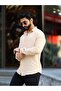 AYROBIN TEXTURED OWERSIZE LINEN SHIRT - 3