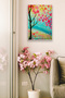 Stylish Wooden Wall Painting Model, Home, Bedroom, Living Room, Office Frame Look Aesthetic Wall Decor