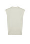 Taş Oversize/Geniş Kesim Kabarık Yazı Baskılı Etiketli Sıfır Kol T-Shirt/Atlet TMNSS24AL00005 - 8
