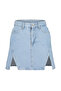 Limited Edition Açık Mavi Yırtmaçlı Mini Denim Etek TWOSS23ET00347 - 13