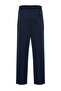 Lacivert Oversize/Rahat Kesim Lastik Belli Paçası Etiketli Eşofman Altı TMNSS24EA00006 - 13