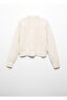 Shoulder Detailed Perkins Collar Sweater - 3