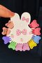 Set of 10 Mixed Color Teddy Bear Figured Small Size Latch Buckle - 2