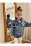 Girl's Hello Kitty Embroidered Denim Jacket - 4
