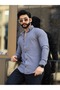 LICRALIFIED TEXTURED OWERSIZE SHIRT - 4