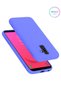 Samsung Galaxy A6 Plus Compatible Red Liquid Inside Velvet Silicone Case - 2