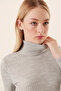 10311 Turtleneck Knitwear Sweater - Gray - 5