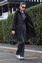 5138 Quilted Long Puffer Jacket - Black - 4