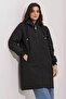 5138 Quilted Long Coat - F. Black - 2