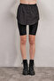1888 Sweatshirt Undershirt Shirt Skirt - Black - 2