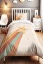 Shooting Star Patterned Single Baby Kids Bedding Set