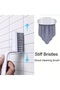 Multifunctional with tweezers Joint Floor Tile Bathroom Kitchen corner Cleaning Brush - 5
