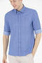 Men's Blue Long Sleeve Shirt - 5