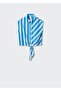 Shirt with pattern and bow - 3