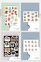 10 Sheets Flower and Vintage Sticker Set-Planner Suitable Set for Agenda Bullet Journal - 2