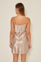 060 Women's Satin Lace Nightgown Powder - 4