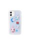 Silicone Cover for Apple iPhone 11 Case with Embossed Figure Glossy Zore Minimini - 8