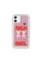 Silicone Cover for Apple iPhone 11 Case with Embossed Figure Glossy Zore Minimini - 7