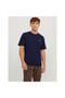 Jack&Jones Essentials Men12245087 T-Shirt Navy Blue