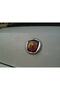 Punto Evo Abarth Logo Rosette Front Rear Steering Set - 3