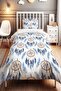 Blue Dreamcatcher Patterned Single Baby Kids Bedding Set