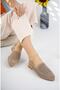 Women's Knitted Ballerina Shoes Women's Shoes Casual Shoes Mink Mother Shoes - 7