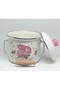 ENAMEL HOUSE 18 CM 2.5 LITER DECORED ENAMEL COPPER - 2