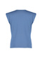 İndigo %100 Pamuk Vatka Görünümlü Basic Bisiklet Yaka Örme T-Shirt TWOSS20TS0021 - 8