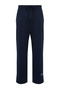 Lacivert Oversize/Rahat Kesim Lastik Belli Paçası Etiketli Eşofman Altı TMNSS24EA00006 - 12