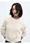 Shoulder Detailed Perkins Collar Sweater - 7