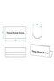Home Sweet Home Themed White Paper Roll Towel Holder - 8