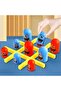 لعبة ذكاء استراتيجية مونتيسوري - رؤوس تعليمية XoX Tic Tac Toe