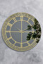 46 cm Real Mirror Plexi Figure Decorative Wall Clock with Verse - 2