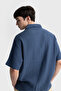 Wrinkled Look SHORT SLEEVE SHIRT - 4