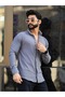 LICRALIFIED TEXTURED OWERSIZE SHIRT - 3