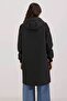 5138 Quilted Long Coat - F. Black - 5